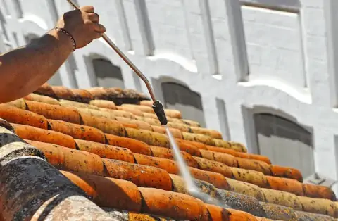 Nettoyage de toitures - Île-Tudy